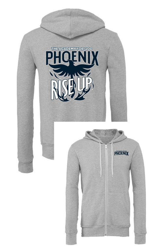 PREORDER SALE - Phoenix 'Rise Up' Zip Up Sweatshirt